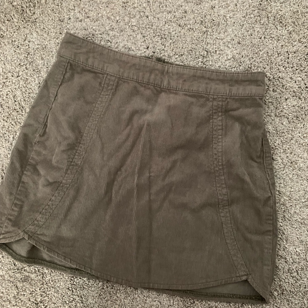 Pacsun army green skirt